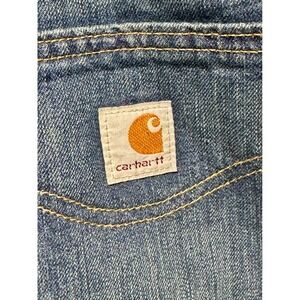 Carhartt Relaxed traditional Fit Jeans Style Denim Pants Workwear Blue 36x30